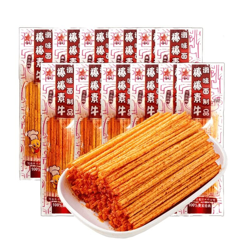 Li Xingxing Bang Bang Beef Spicy Strips Gluten Sma 18 กรัม