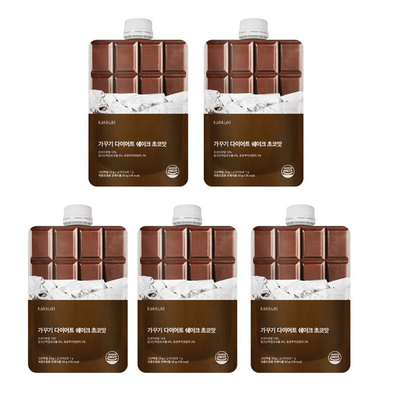 kakkuki milkshake chocolate flavor 5 Bag 5 개