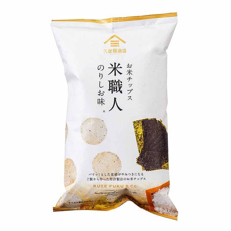 Kuzefuku Store Rice Cracker Seaweed Flavor 100g 1 each