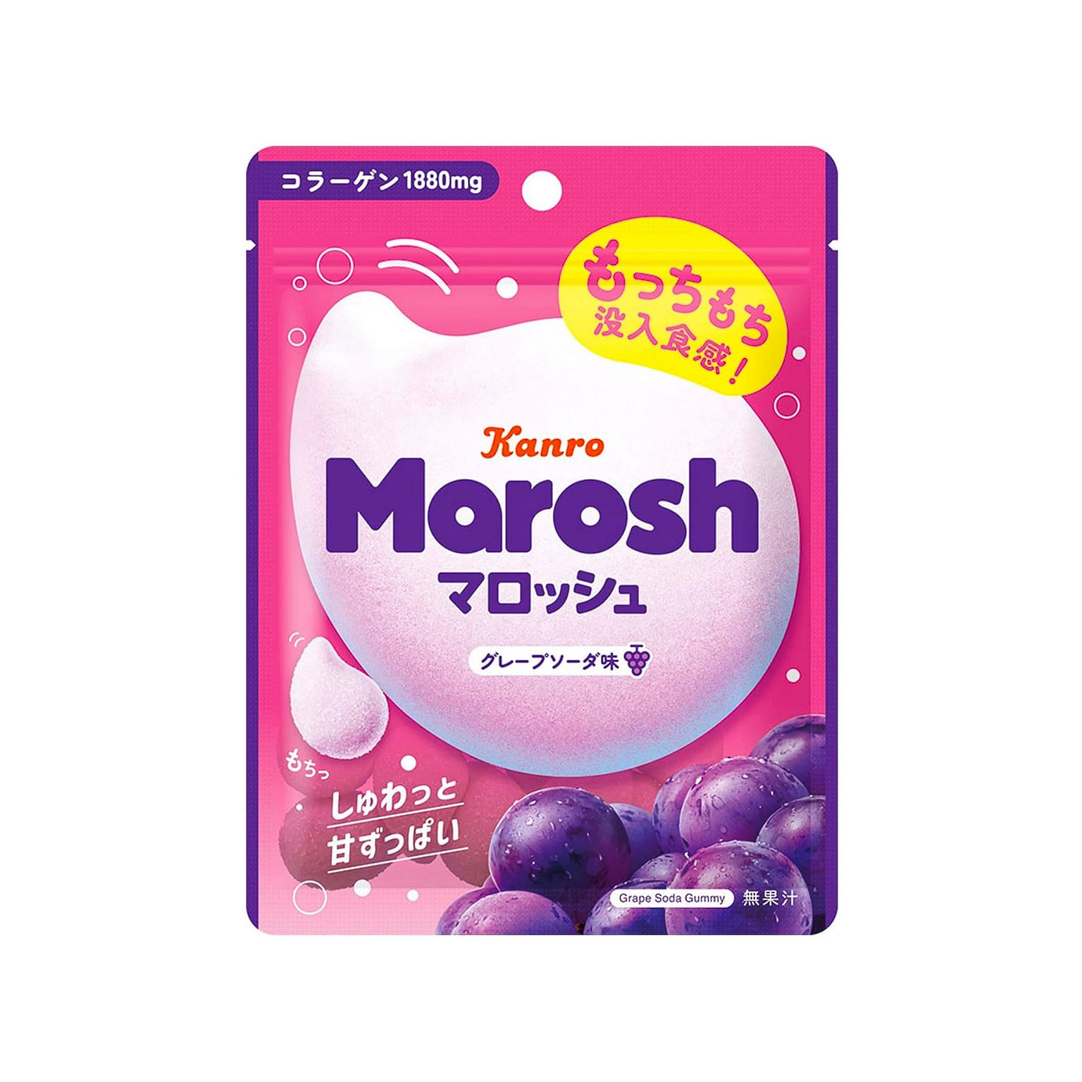 軟糖 Marosh 葡萄蘇打棉花糖 Kanro 1 份