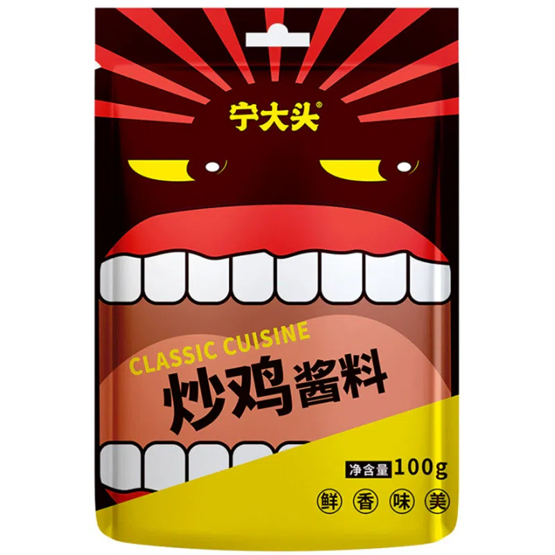 Ning Datou Fried Chicken Sauce Shandong Authentic Yimeng Fried Chicken Big Plate Chicken Ground Pot Chicken Seasoning 100g*1 bag 100 グラム