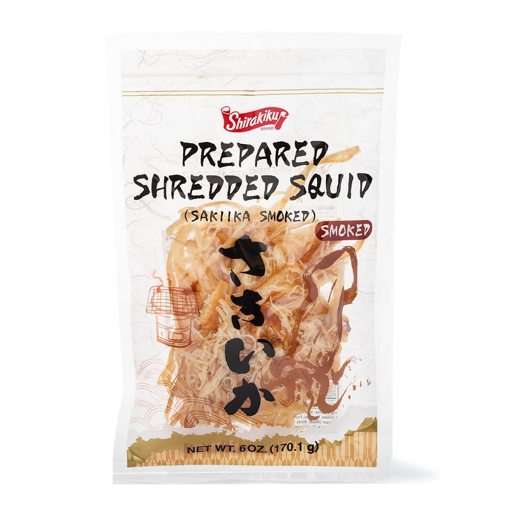 Shirakiku 오징어 진미채 스모크 맛 170.1 그램