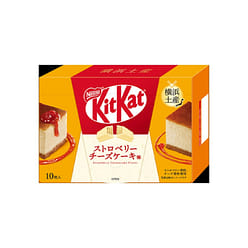 KitKat Strawberry Cheesecake Flavor 10 Pieces 1 box