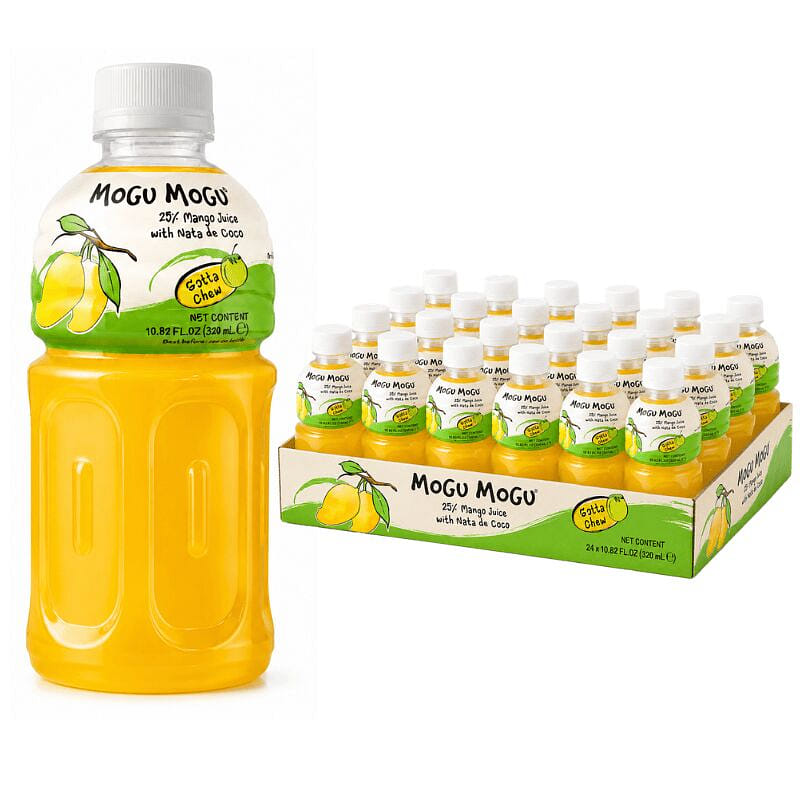 Mogu Mogu Mango Nata de Coco 10.8 fl.oz 24 bottle