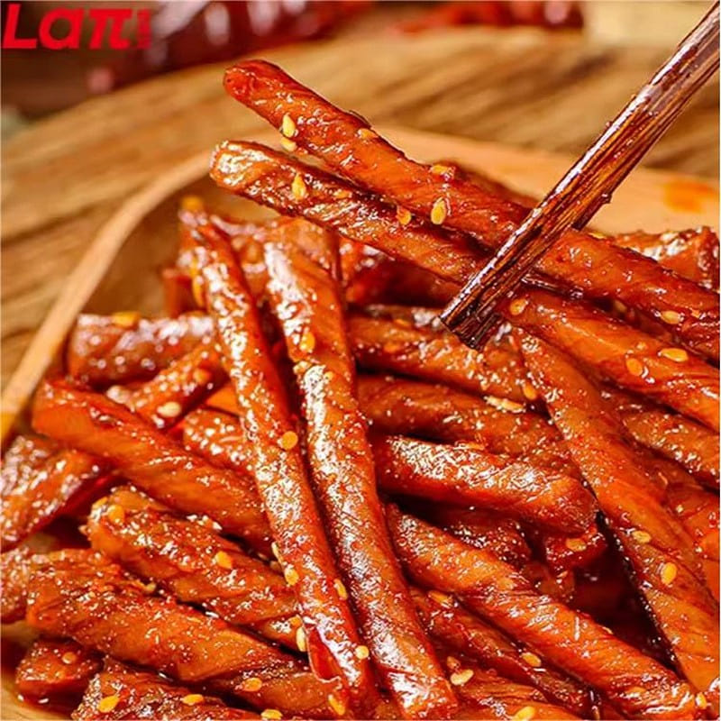 Know Spice Pie Hand Torn Bean Tendon Stick 20g Bean Roll Stick Spicy Flavor Spic 20 그램