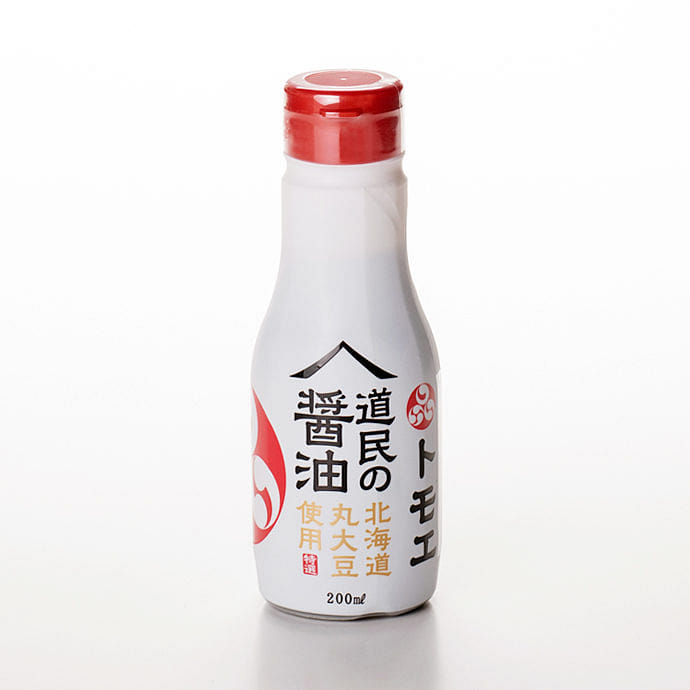 福山  道民の醤油北海道丸大豆 200ml 1 個