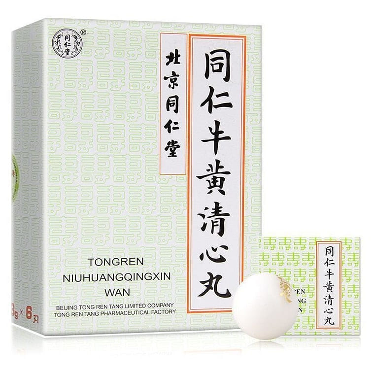 Tongren Niuhuang Qingxin Wan 3g*6pills 1 개