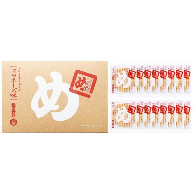 面贝米饼 仙贝明太零食 福太郎 1 box 1 份