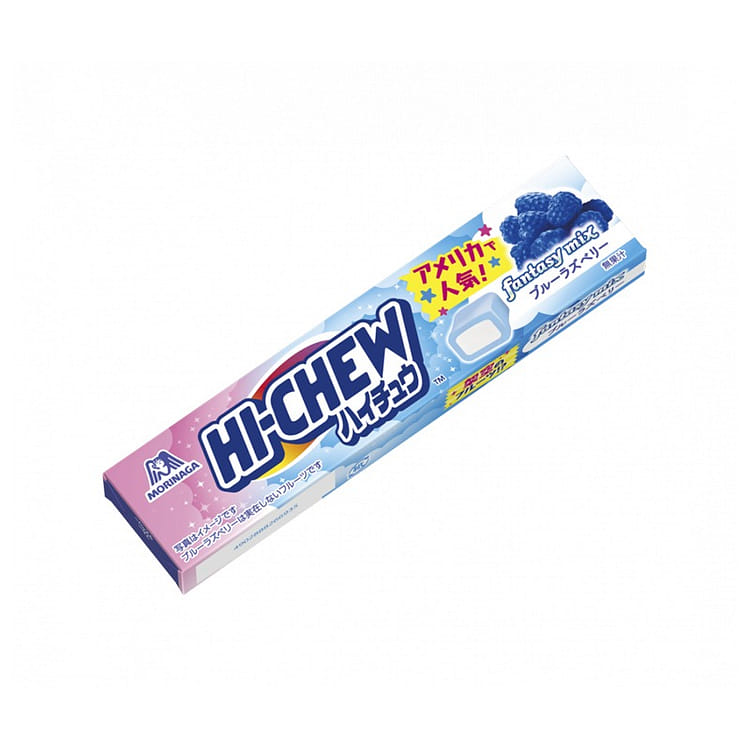 日本直送」森永・ハイチュウ ブルーラズベリー 12粒入り - Weee!