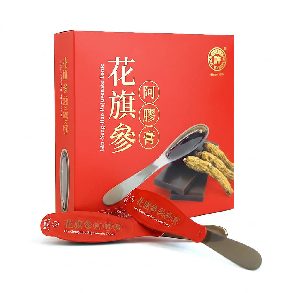 Hsu's Gin-Seng-Jiao Rejuvenate Tonic 1 box