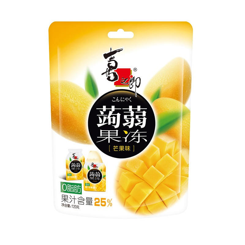 [2 bags =12 small bags] Xizhilang Amorphophallus jelly mango flavor 240 g