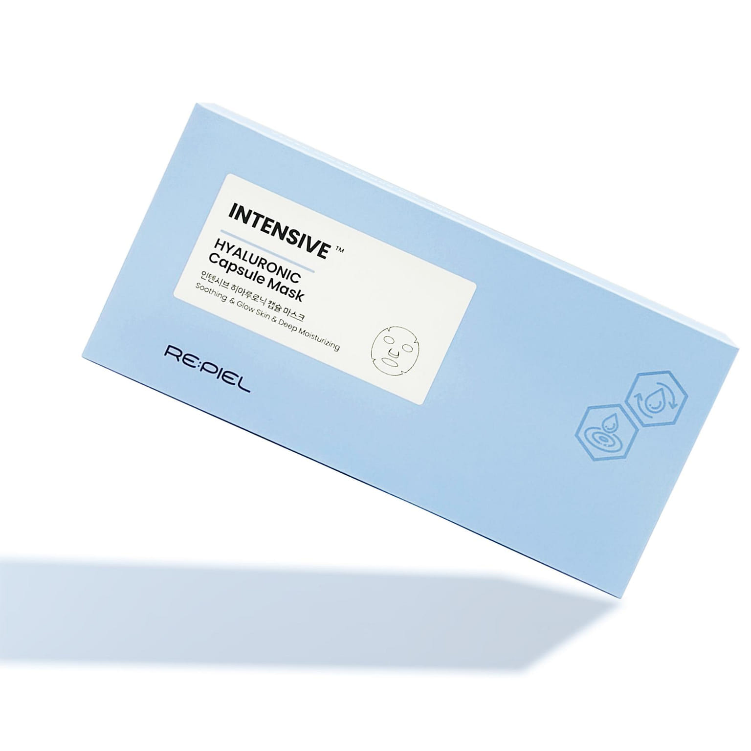RE:PIEL Intensive Hyaluronic Capsule Sheet Mask - Korea's Best Selling Masks 4 개입