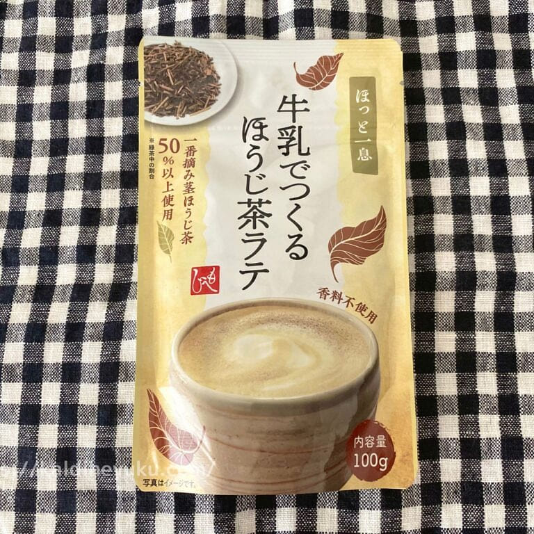 KALDI Spring Limited Houjicha Latte 100g 1 pack 1 each