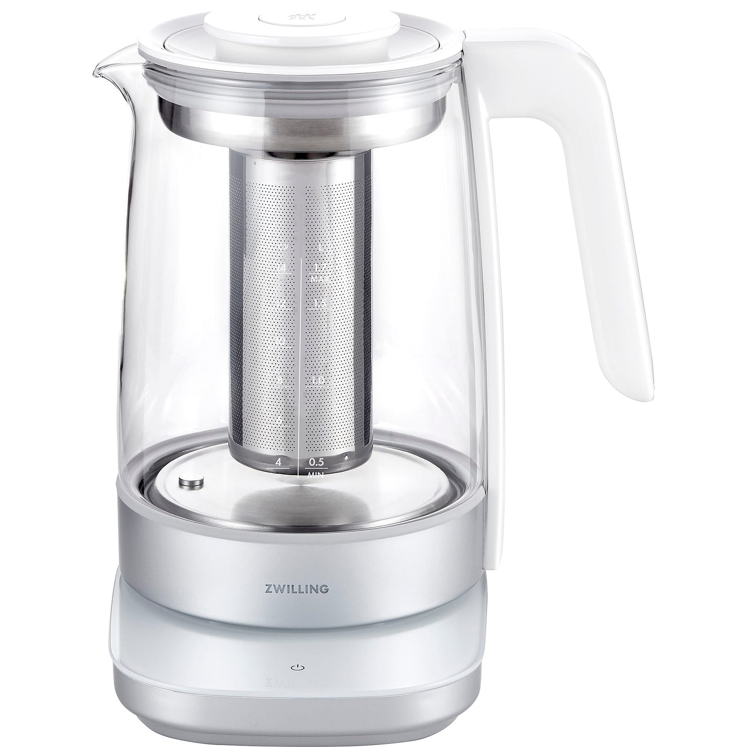 ZWILLING Enfinigy Glass Kettle 1.7-l / Silver 1 개