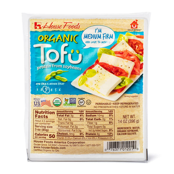 weee_tofuplantbased_House Organic Tofu Medium Firm 396 g