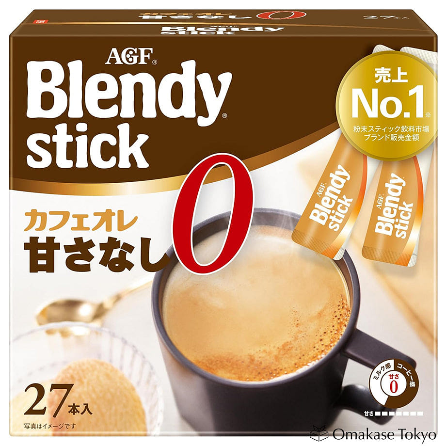 AGF Blendy Stick Unsweetened Coffee 255 그램
