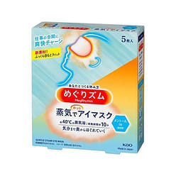 KAO 花王 蒸汽眼罩发热眼贴热敷眼膜 5枚入 1 份