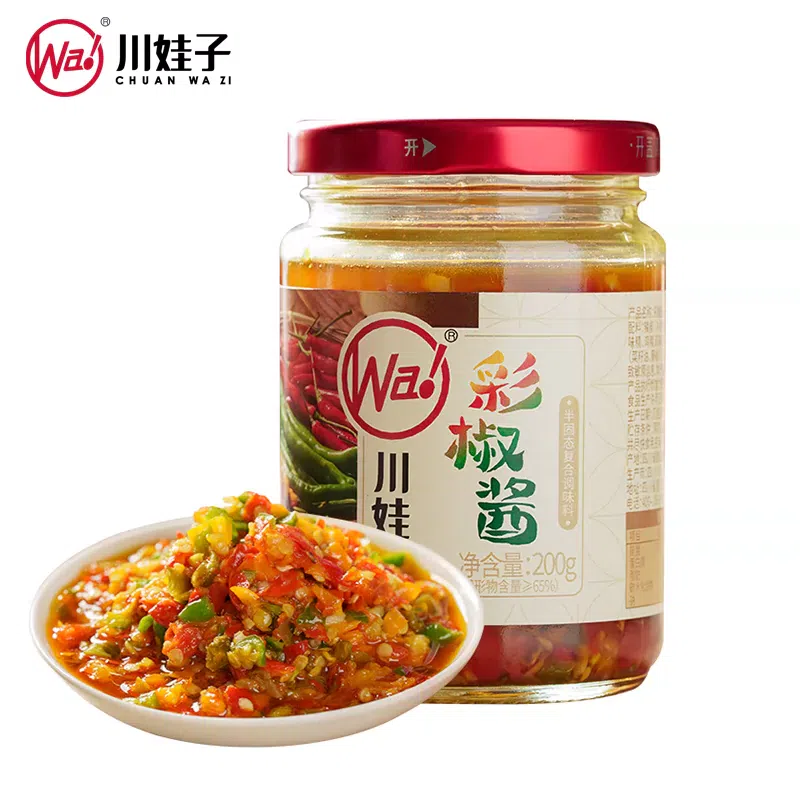 Sichuan Wazi Pepper Sauce 200g * 1 can 200 g