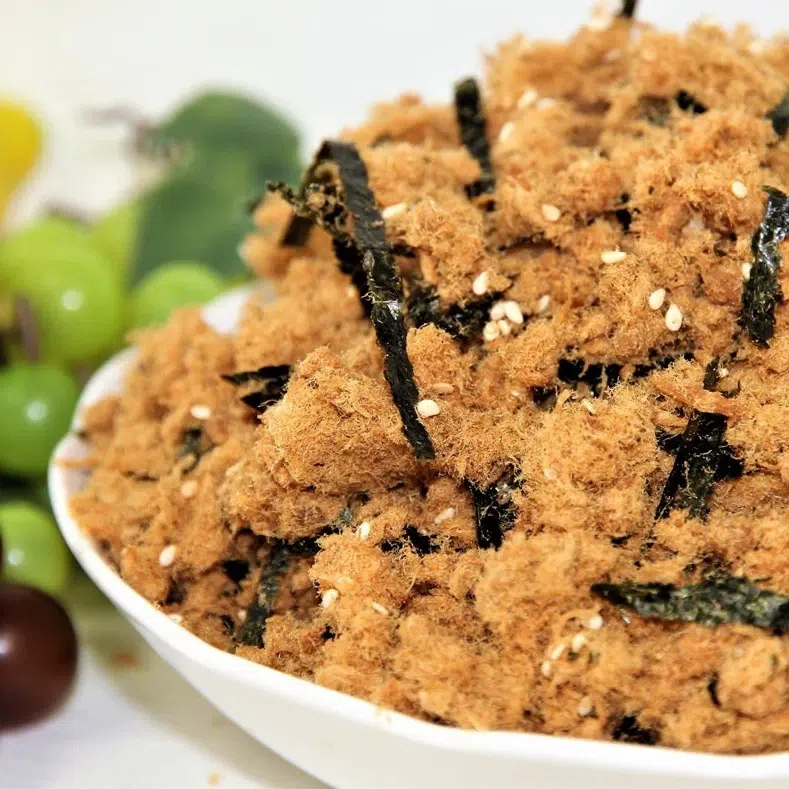 Old Country Sesame Seed and Seaweed Pork Sung 16 온스