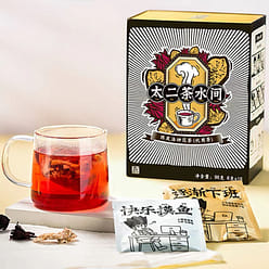 Dried Tangerine Peel & Roselle Herbal Tea 96g 1 box
