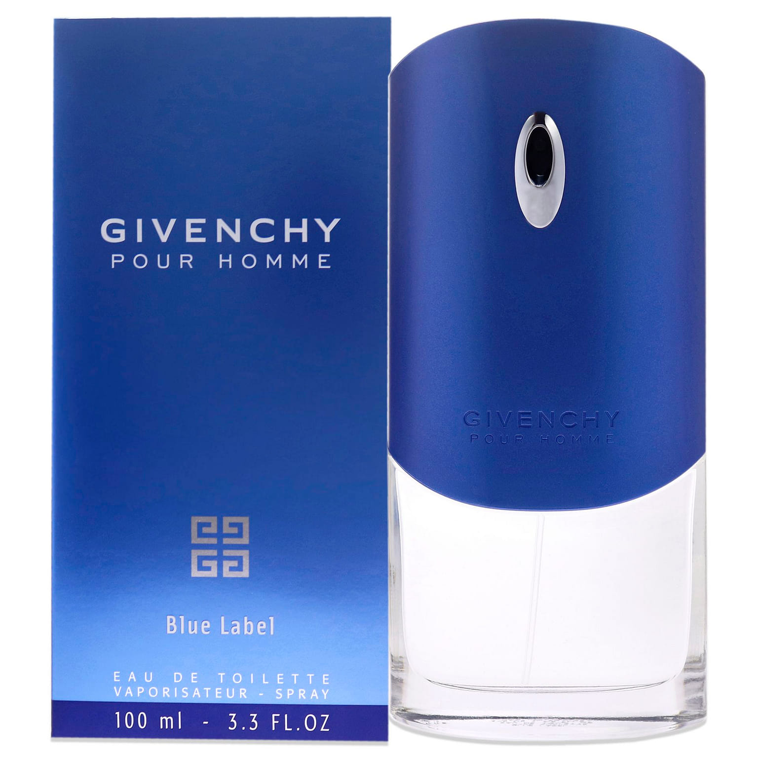 지방시 블루 라벨 남성용 향수 - 3.3oz (90ml) 오 드 투알렛 스프레이 3.3 온스