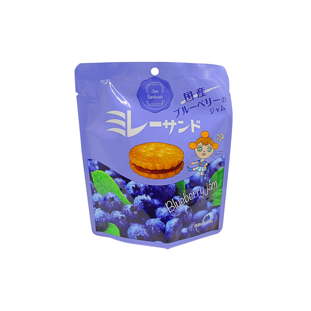 MILLET sandwich cookies Blueberry jam flavor 1 개