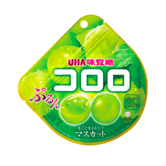 weee_snack_UHA Kororo Gummy Muscat Flavor  48g 1 pack 1 each