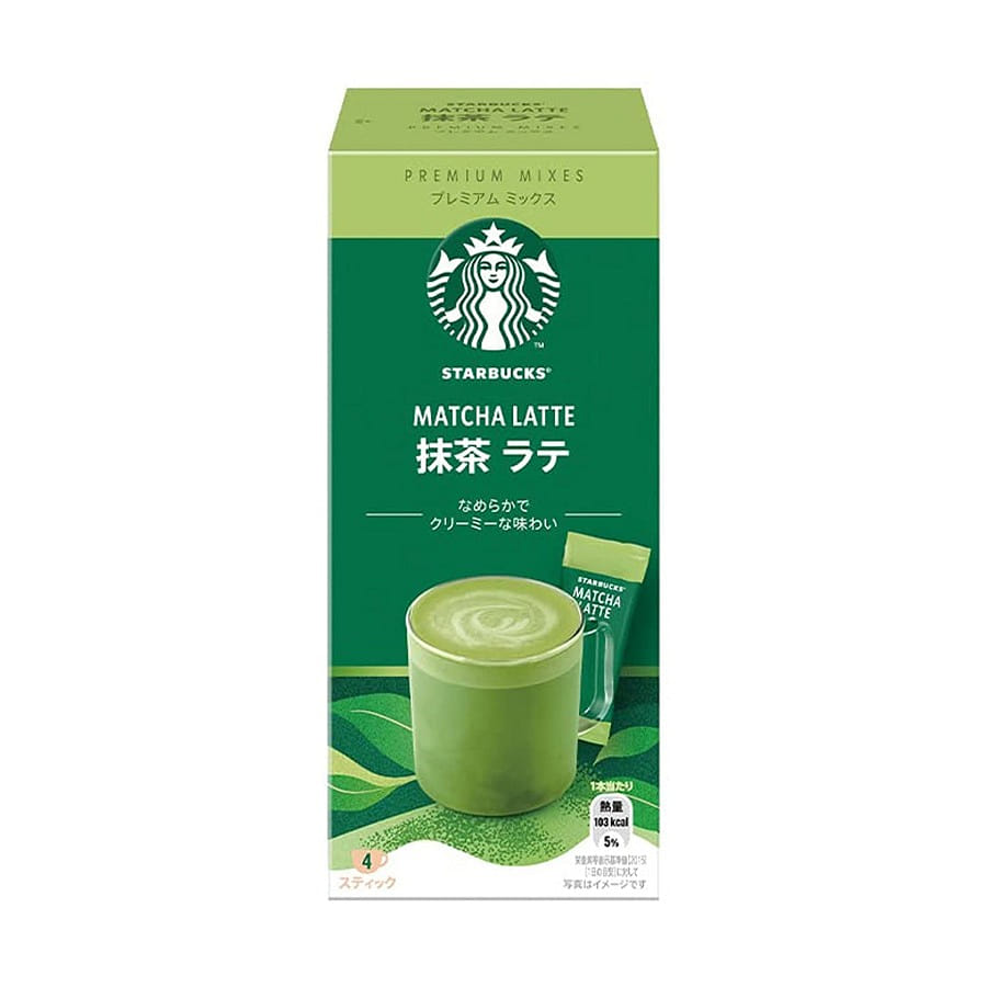 STARBUCKS Premium Mix Matcha Latte Powder 4packs/ 1 케이스