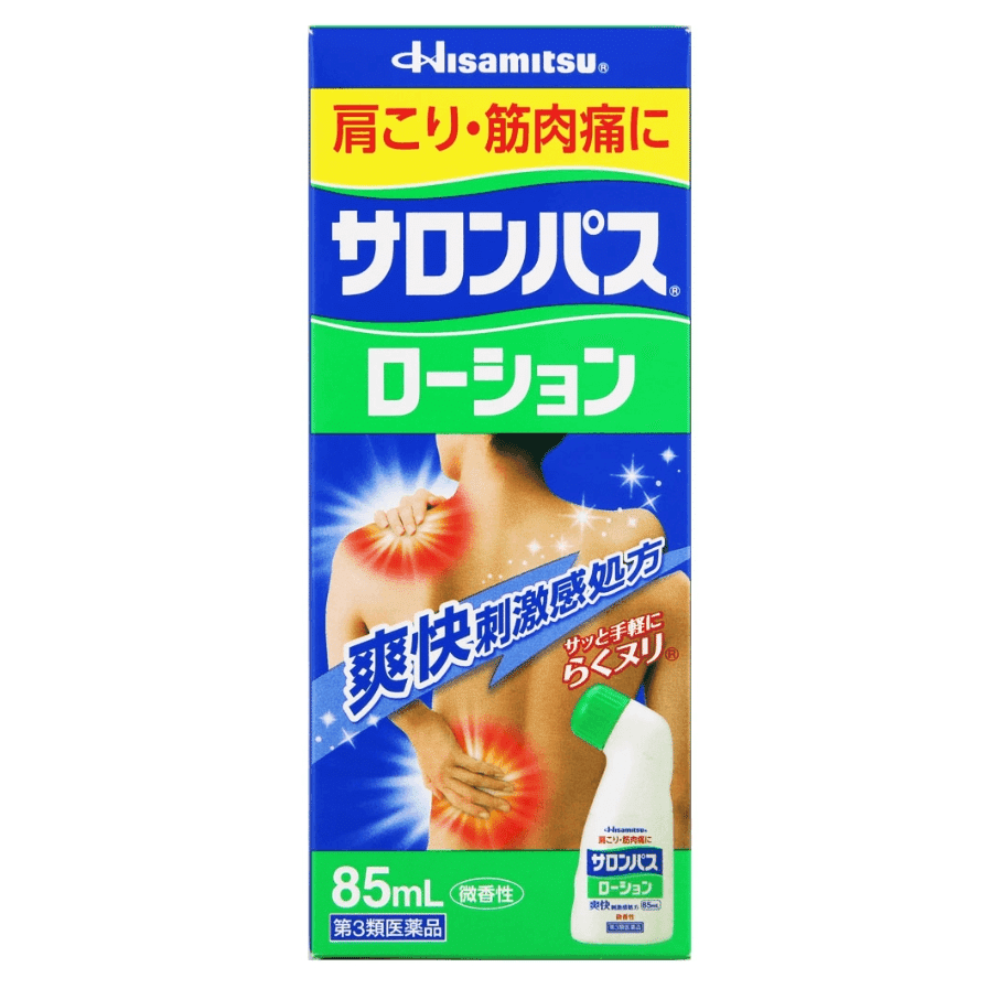 Kyukko Pharmaceutical Salonpas Shoulder Neck Joint soreness Relief and Anti- rankle Bruise Swelling Topical Liquid 85ml 1 개