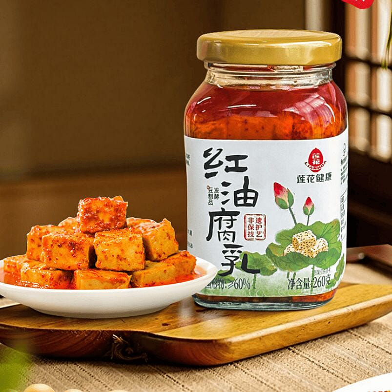 Lotus oil Fermented bean curd 260g bottle 260 g