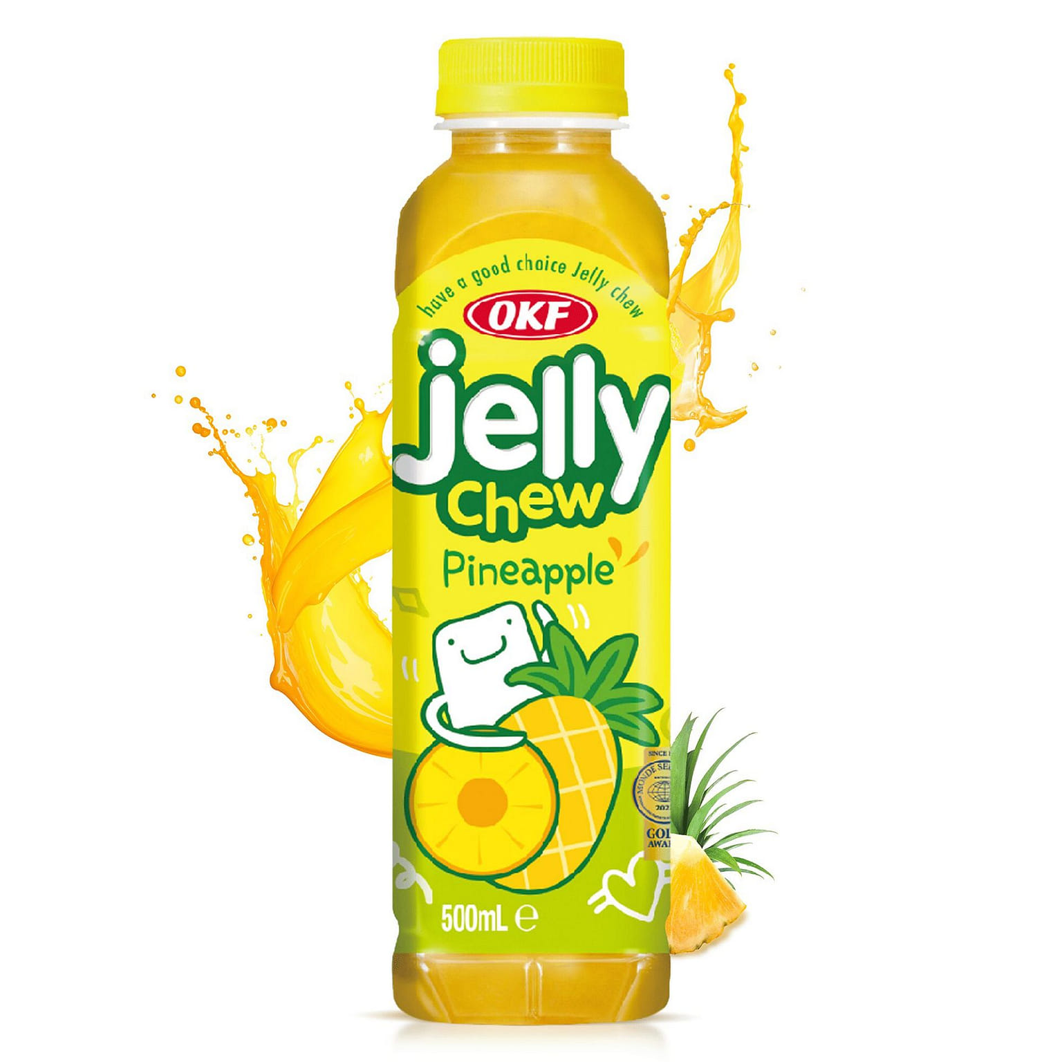 Coconut Juice with Coconut Jelly Pineapple -20pk 16.9 ออนซ์ของเหลว