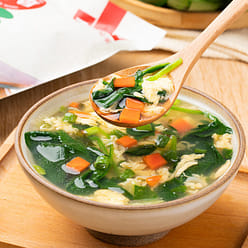 Yunshan Semi spinach Egg&vegetable soup 80g 10 pac 80 g