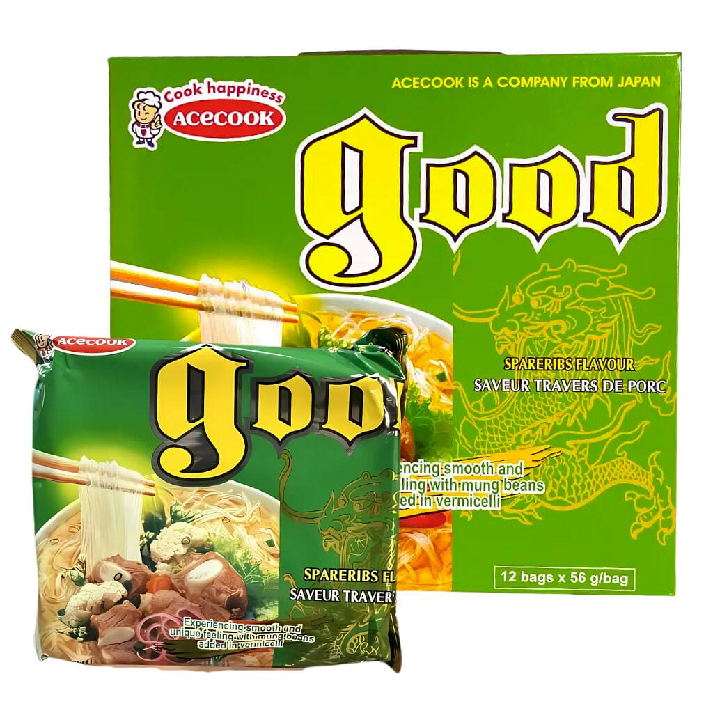 [ACECOOK] Good Spareribs Vermicelli - Pack of 12 56 g