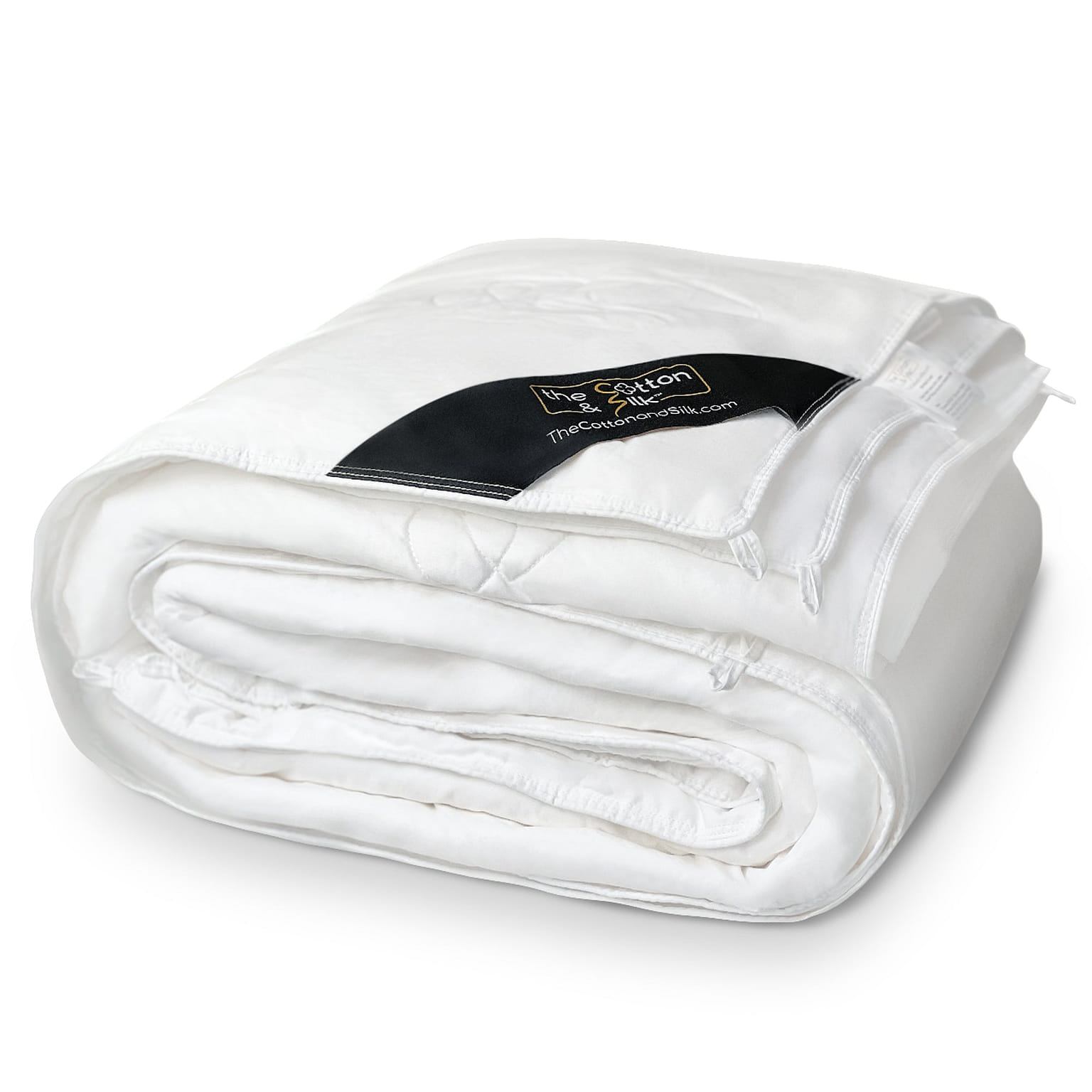 TheCotton&Silk四季桑蚕丝被, 250GSM, Twin Size (66“ x 86“) 1 份