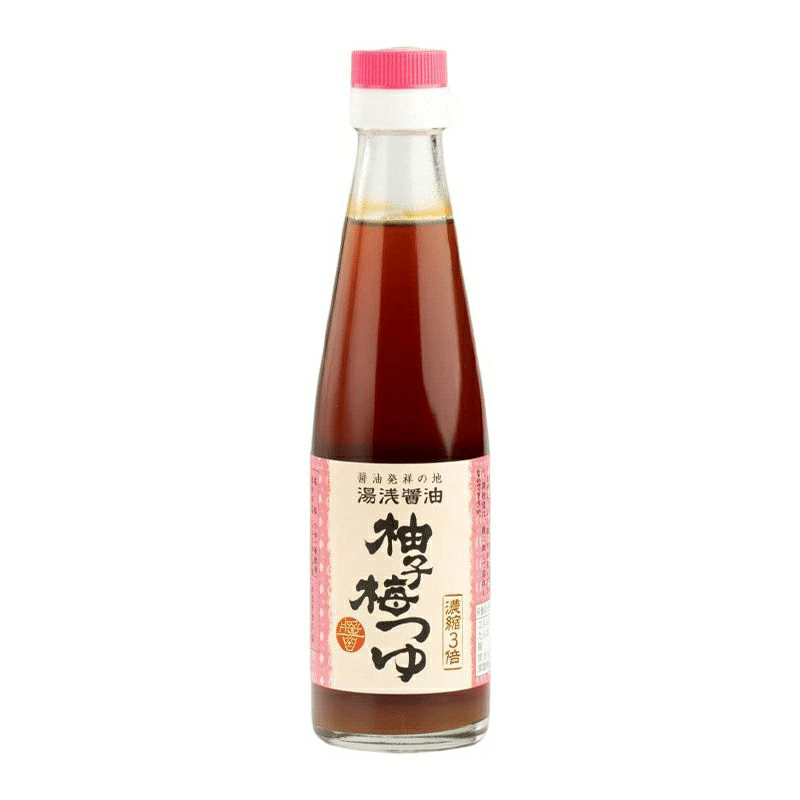 湯淺醬油 濃縮柚子梅湯 200ml 200 毫升