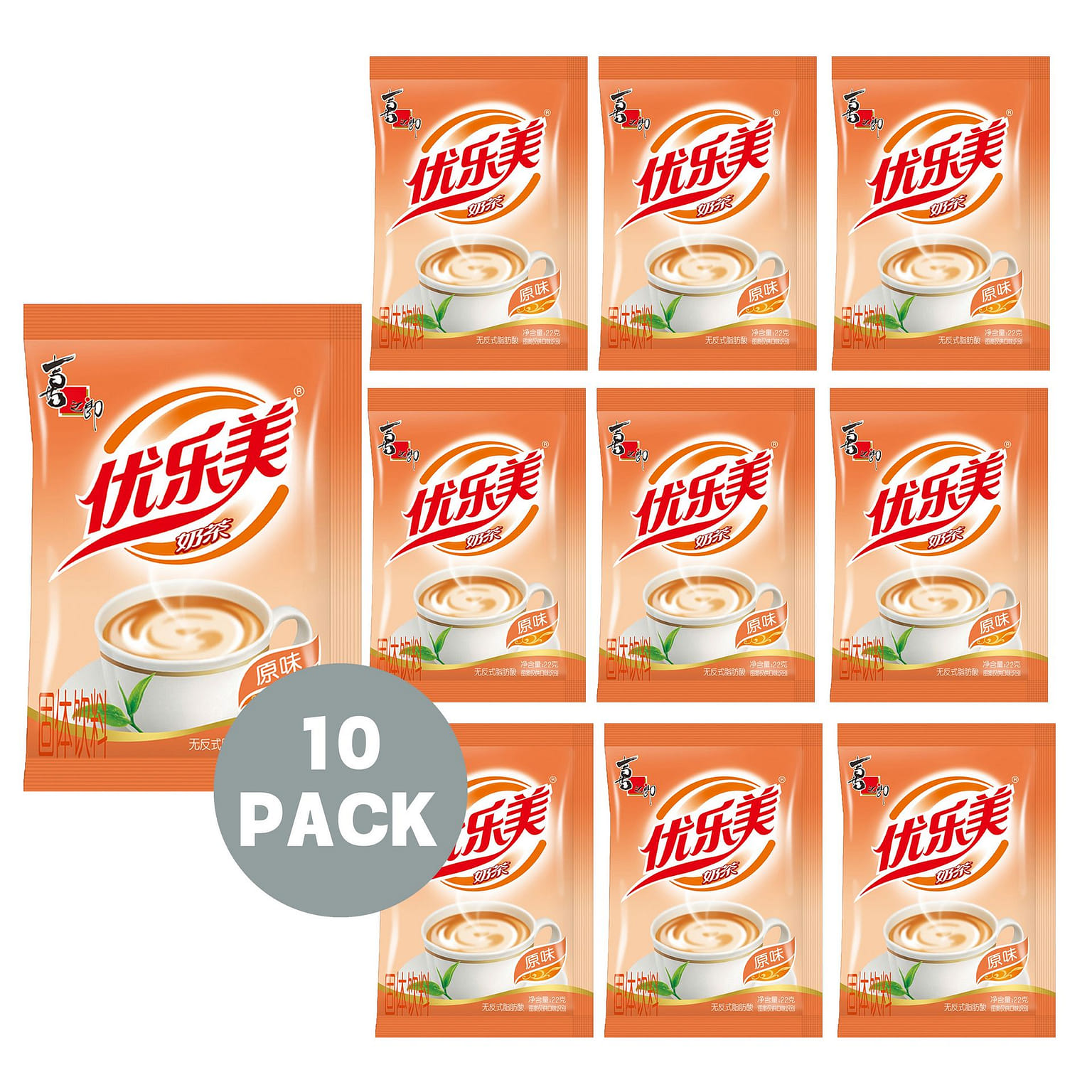 U.LOVEIT Original Instant Milk Tea Powder 220 그램