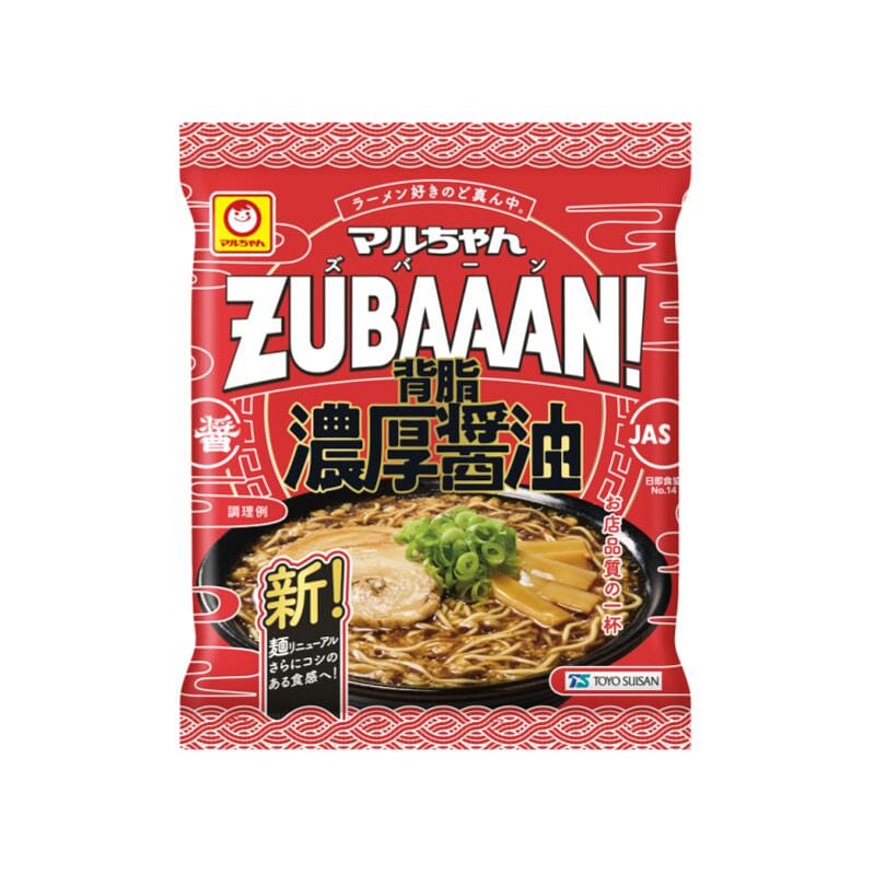 ZUBAAAN! Back fat thick soy sauce ramen 1 pack 1 개