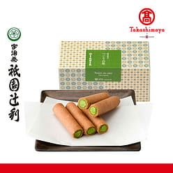 Gion Tsujiri Matcha Sandwich Egg Roll 8 pieces 1 each