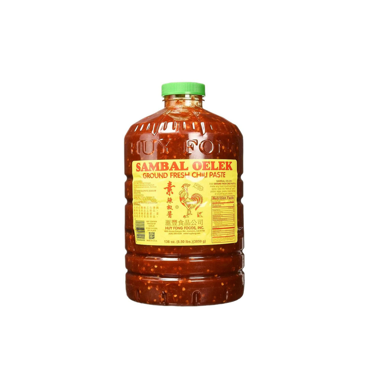 Huy Fong Sambal Oelek Ground Fresh Chili Paste 1 개