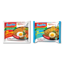 Indomie Fried Original 30 +BBQ Chicken 30 Flavor 1 count*60 pack