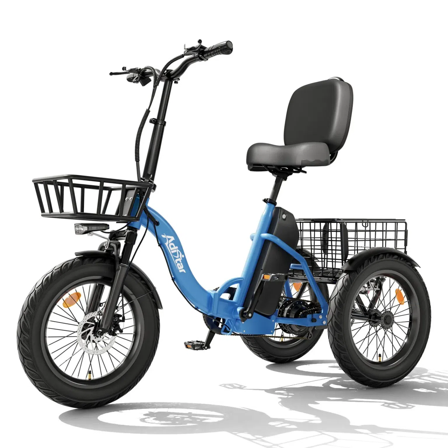 Electric Trike for Adults, 48V 15.6Ah 3 Wheel Elec 1 box