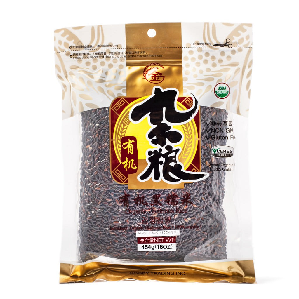 Organic Black Glutinous Rice 16 oz