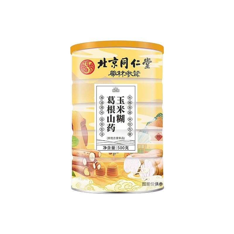 [Beijing Tongrentang] Kudzu Yam Corn paste Kudzu powder Corn Soup Drink 500g 500 그램
