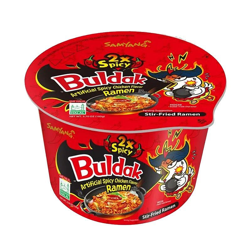 Samyang Buldak 2x Spicy Flavor Ramen Big Bowl - (105g) 1 each