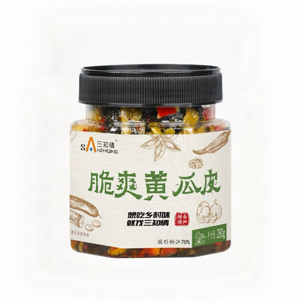 San Zhi Qing Cucumber Side Dish 280*1 Bottle 280 g
