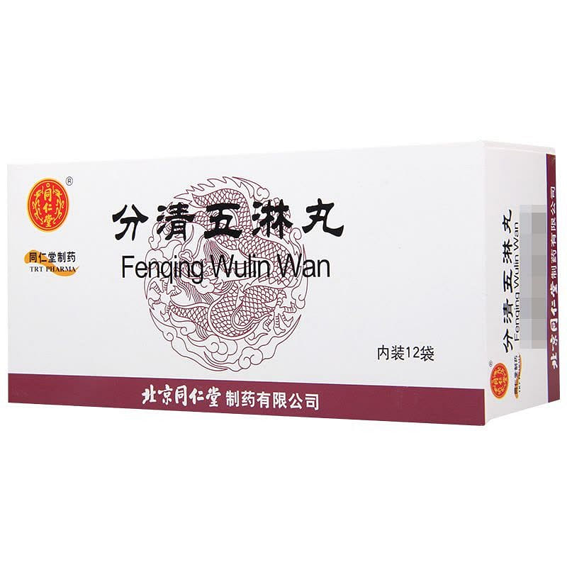 Tongrentang Fenqing Wulin Wan 6x12 Sachets 72 그램