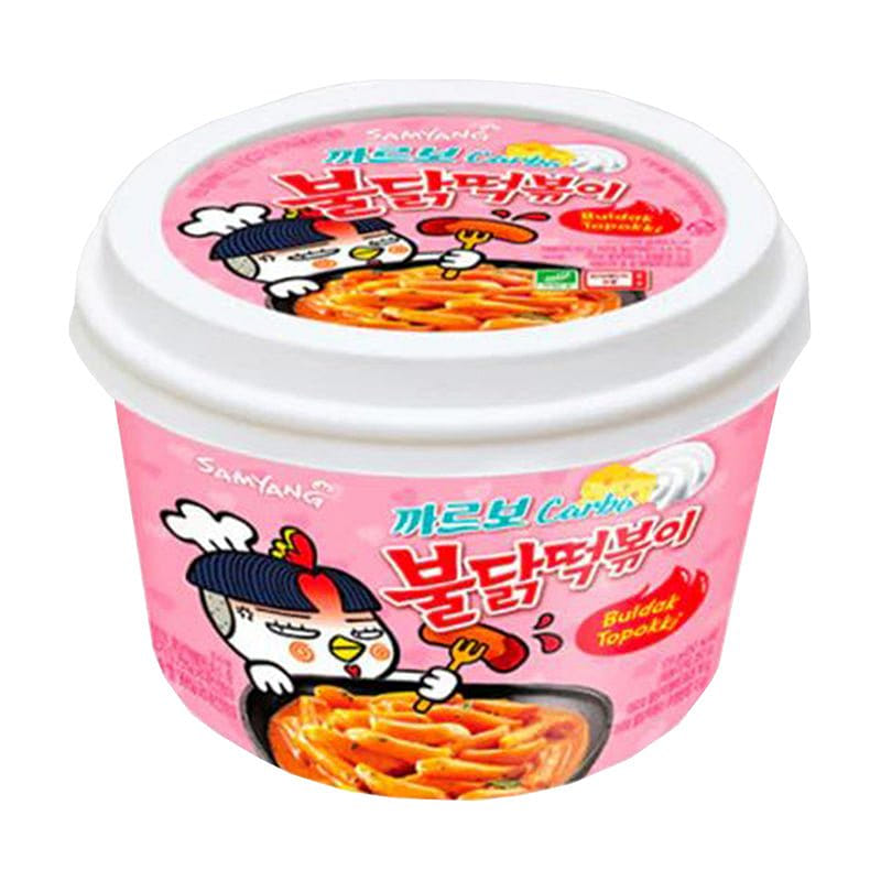 Samyang Buldak Korean Carbonara Flavor Instant Topokki 1 個