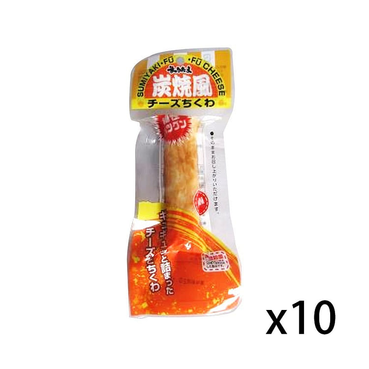 ちくわ 丸玉水産 チーズ炭火焼竹輪 48g×10個 - Weee!