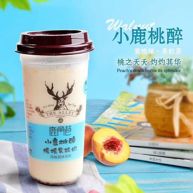 Milk Tea shake Peach Flover 120g - Weee!