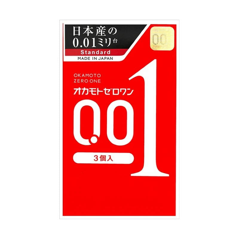 OKAMOTO Condom 001 Standard 3 count